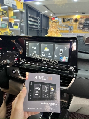 Android Auto Box Elliview D4 [4GB/64GB] cho xe KIA SELTOS 2022
